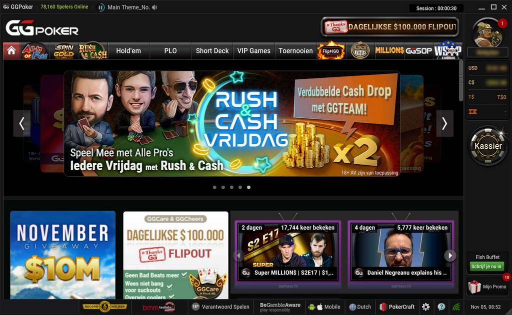 Die besten Online-Texas-Hold'em-Seiten in den Niederlanden 2025